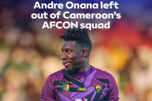 祸不单行…29岁奥纳纳被曼联弃用，上月世预赛出局+现无缘非洲杯