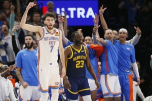 追梦：月度最佳防守球员我选切特 阿门也在我的考虑之中