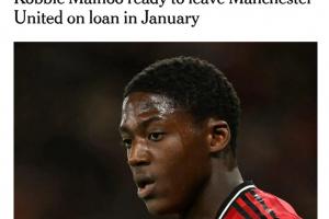 曼联夏窗强留！TA：梅努因出场时间不足很沮丧，准备1月外租离队