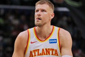 打得不错！波尔津吉斯13投9中得25分2板1助2帽 正负值+18全场最高