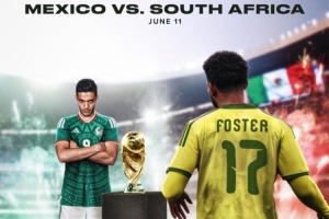 16年后主客场互换明年揭幕战墨西哥战南非，是2010揭幕战重演