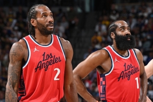 能否连胜？快船VS灰熊首发：哈登 莱昂纳德 邓恩 科林斯 祖巴茨