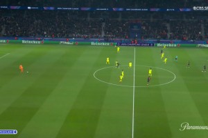 【集锦】欧冠-维蒂尼亚戴帽卢卡斯染红穆阿尼2射1传 巴黎5-3热刺