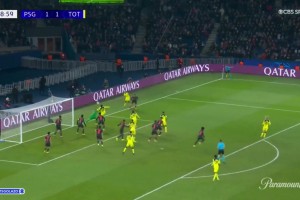 破旧主！穆阿尼乱战中近距离补射，巴黎1-2再次落后热刺！