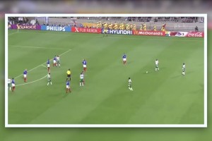 太潇洒了！倒地了马上站起来！库库雷利亚的极限停球！